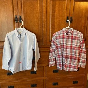 2 Boys Dress Shirts - Preppy Starter Kit!